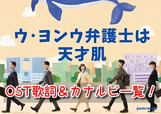 ウヨンウ OST 和訳 歌詞 主題歌 挿入歌 アルバム 曲名 一覧