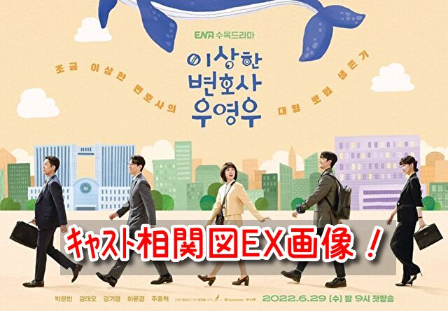 ウヨンウ弁護士 キャスト 相関図 EX画像 カメオ 特別出演