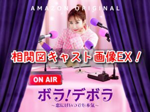 ボラデボラ　相関図　キャスト　画像　EX　カメオ　特別出演