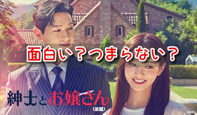 紳士とお嬢さん 感想 面白い つまらない 酷評 評価 口コミ